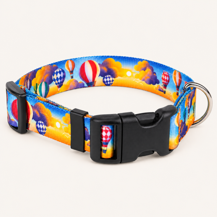 Kolorowa obroża z balonami na ogrzane powietrze.png